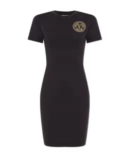 Versace Jeans Couture: Чёрное платье 