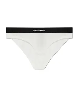 Dsquared2: Белые трусы 