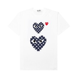 Comme Des Garçons Play: Футболка в горошек 