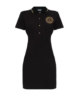 Versace Jeans Couture: Чёрное платье 