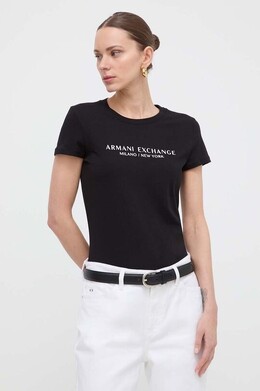 Armani Exchange: Хлопковая футболка 