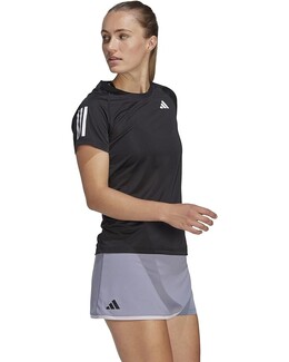 Adidas: Чёрная футболка  Tennis