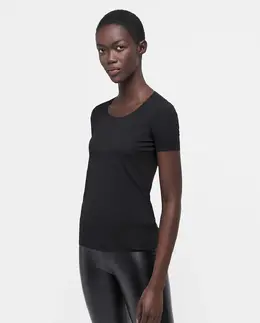Wolford: Чёрная футболка  Aurora