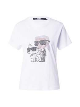 Karl Lagerfeld: Белая футболка  Ikonik