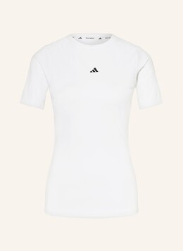 Adidas: Белая футболка 