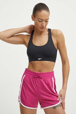 Reebok: Чёрный бюстгальтер  Training