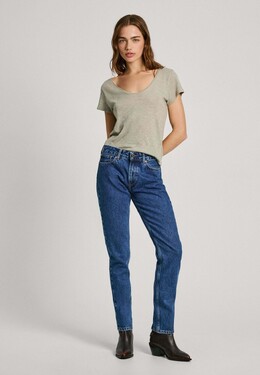 Pepe Jeans: Синие джинсы 