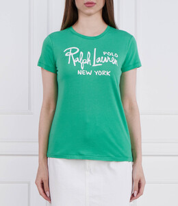 Polo Ralph Lauren: Зелёная футболка 