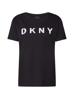 DKNY: Чёрная футболка 