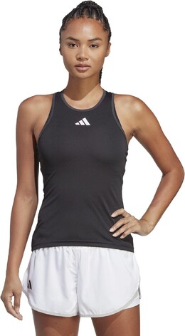 Adidas: Чёрный топ  Tennis