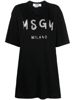 MSGM: Платье-футболка 