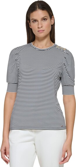 Tommy Hilfiger: Топ с коротким рукавом 