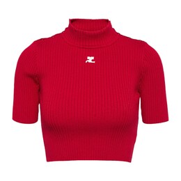 Courreges: Короткий свитер 