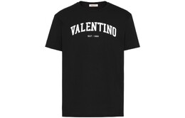 Valentino: Чёрная футболка 
