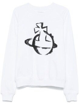 Vivienne Westwood: Свитшот  Orb с принтом