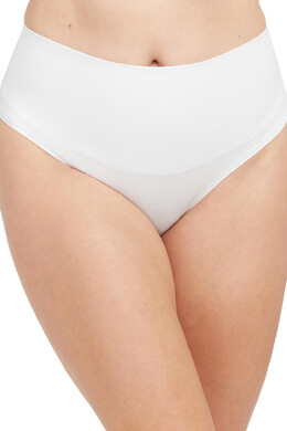 Spanx: Белые трусы 