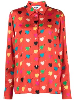 MSGM: Рубашка с длинным рукавом 