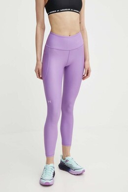 Under Armour: Фиолетовые легинсы 