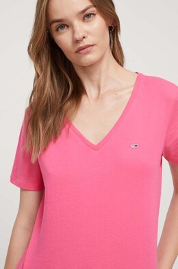 Tommy Jeans: Хлопковая футболка 