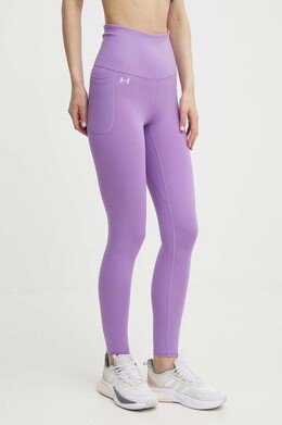 Under Armour: Фиолетовые легинсы 