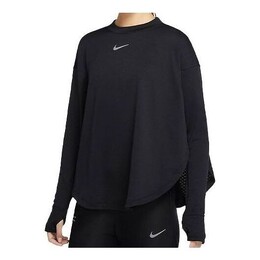 Nike: Чёрный свитер 