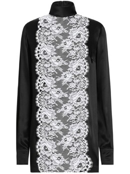 Dolce & Gabbana: Кружевная блуза 