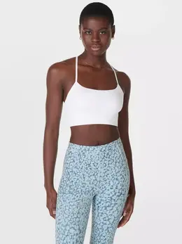 Sweaty Betty: Белый бюстгальтер 