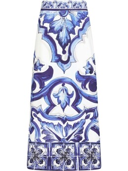 Dolce & Gabbana: Длинная юбка  Majolica