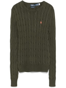 Polo Ralph Lauren: Зелёный свитер 