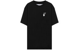 Off-White: Чёрная футболка  Pascal