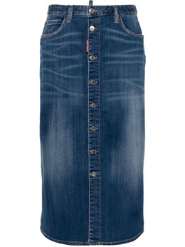 Dsquared2: Джинсовая юбка 
