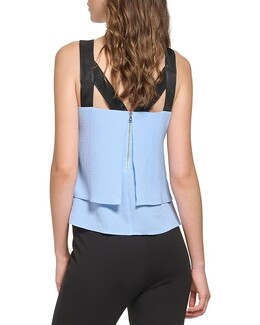 DKNY: Блуза без рукава 