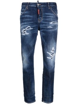 Dsquared2: Синие джинсы 