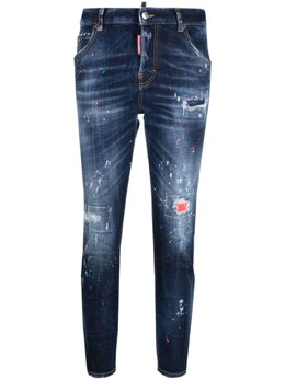 Dsquared2: Синие джинсы 