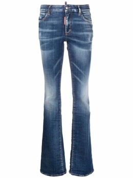 Dsquared2: Расклешённые джинсы 