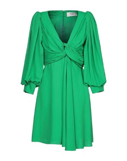 CELINE: Зелёное платье 