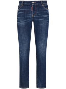 Dsquared2: Джинсы с заниженной талией 