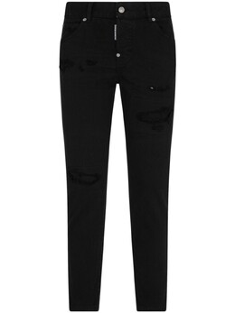 Dsquared2: Чёрные джинсы  Black Bull
