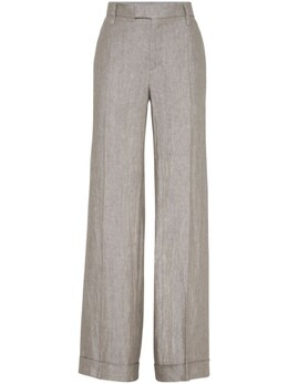 Brunello Cucinelli: Коричневые брюки 
