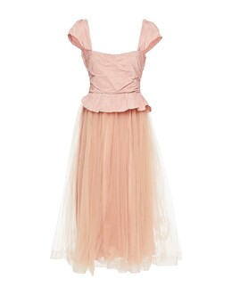 Valentino: Розовое платье 