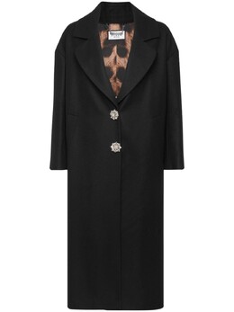 Philipp Plein: Чёрное пальто  Skull