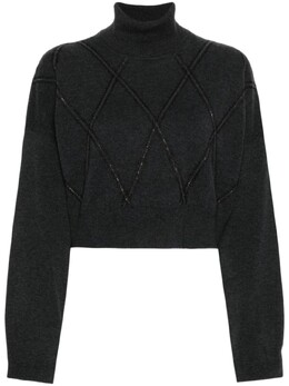 Brunello Cucinelli: Короткий топ  Monili