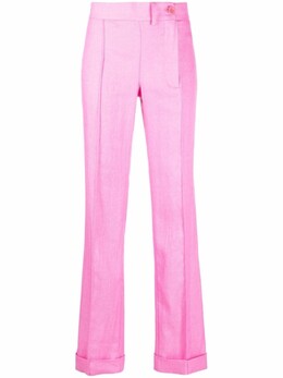 Jacquemus: Розовые брюки 