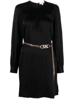MICHAEL Michael Kors: Атласное платье 