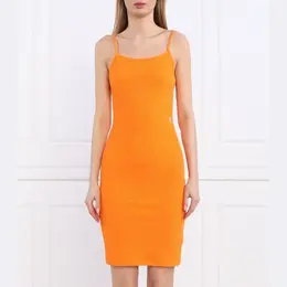Calvin Klein: Оранжевое платье 