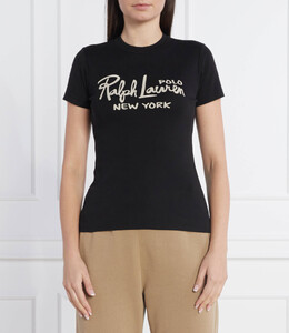 Polo Ralph Lauren: Чёрная футболка 