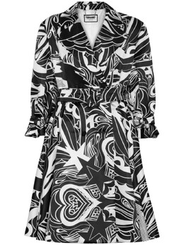 Philipp Plein: Чёрный плащ 
