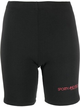 Sporty & Rich: Обтягивающие шорты 