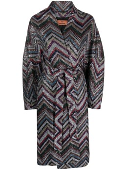 Missoni: Пальто с пайетками 