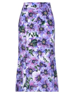 Dolce & Gabbana: Фиолетовая юбка 